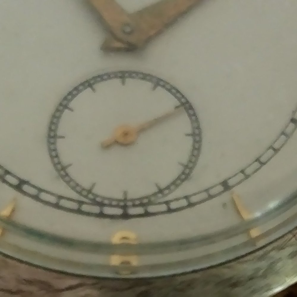 RARE 40's Omega Bumper Automatic 14K Gold Watch - Picture 7 of 11